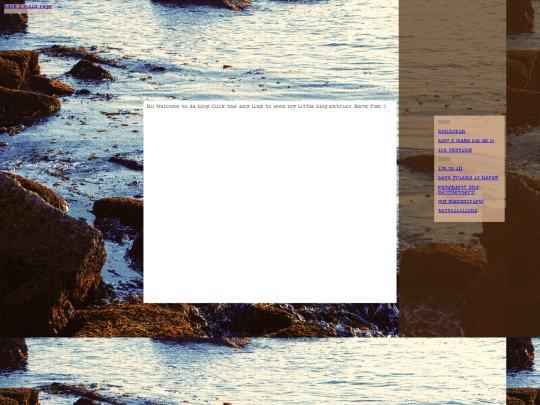 blog screenshot