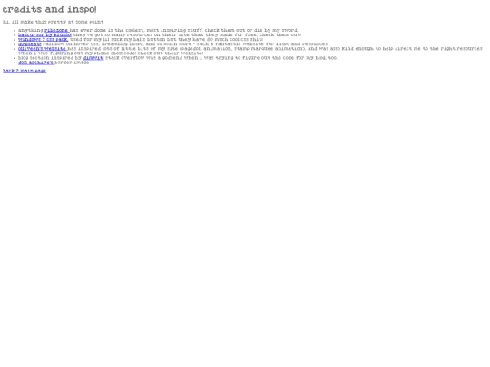credits screenshot
