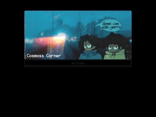 links/writings screenshot