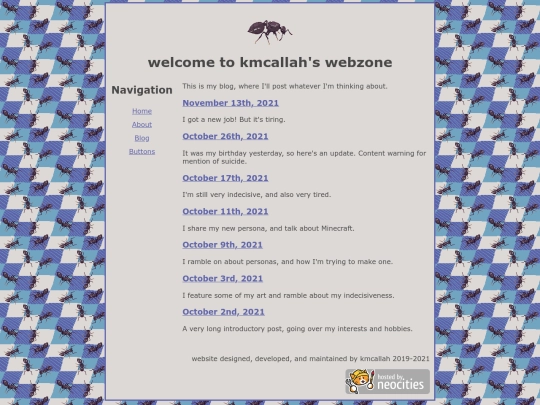 blog screenshot