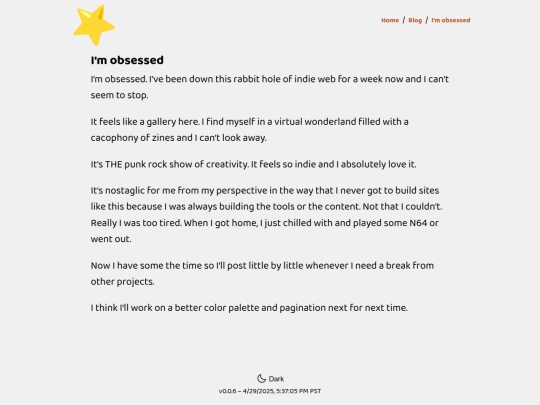 blog/i-m-obsessed screenshot