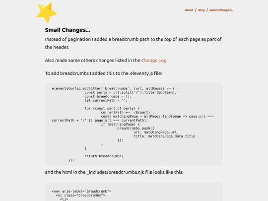 blog/small-changes screenshot