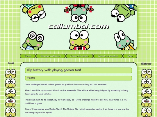 Speedruns screenshot
