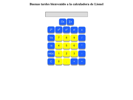 CalculadoraExt2 screenshot