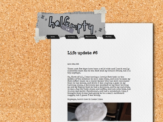 html/life6 screenshot
