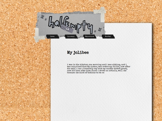 html/myjoli screenshot