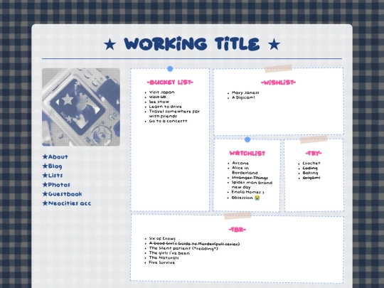 lists screenshot