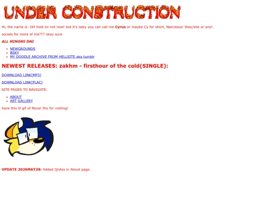 HOMEPAGE screenshot