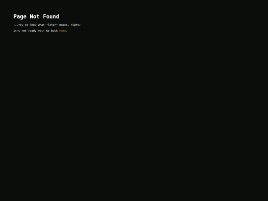 not_found screenshot