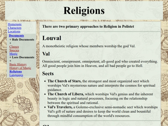 documents/religions screenshot