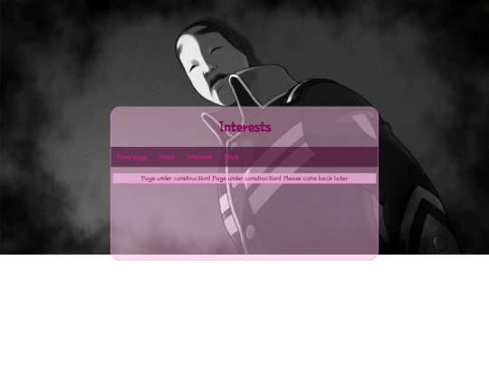 interests screenshot