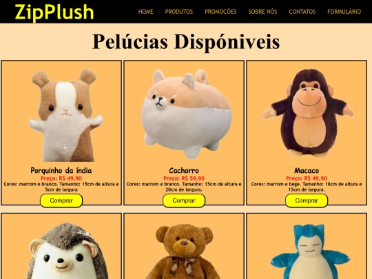 produtos screenshot