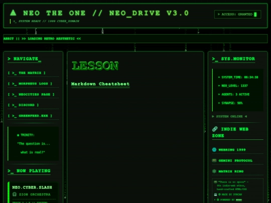 tags/lesson screenshot