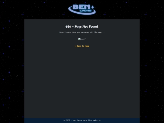 404 screenshot