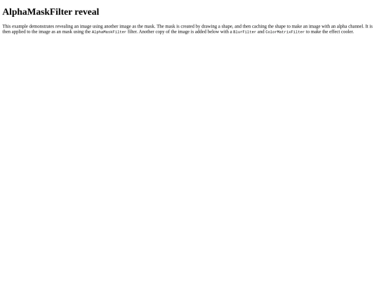 js/EaselJS-1.0.0/docs/AlphaMaskReveal screenshot