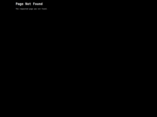 not_found screenshot