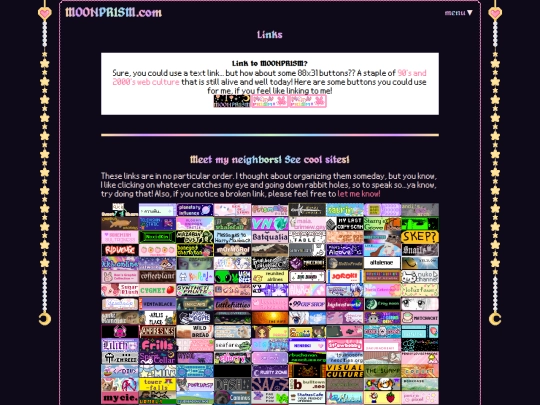 links screenshot