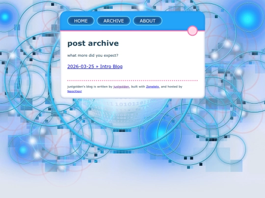 archive screenshot