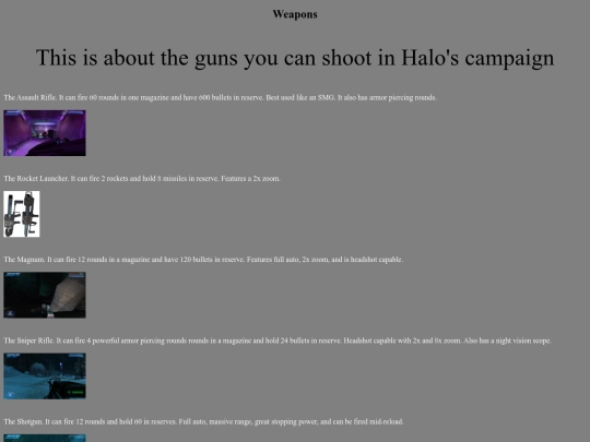 weapons screenshot