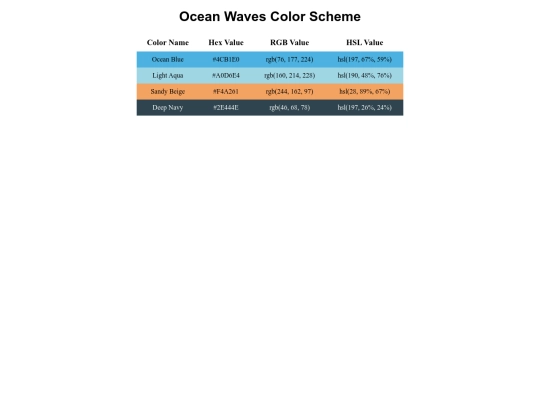 ColorSheme screenshot