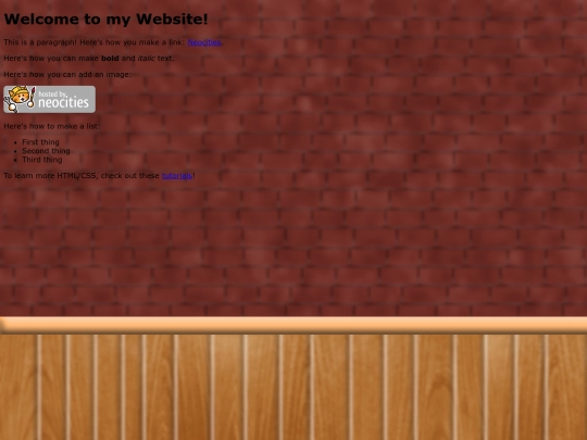 test screenshot