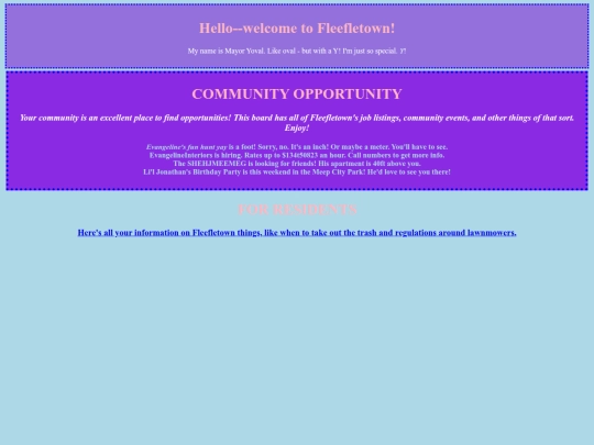 fleefletown screenshot