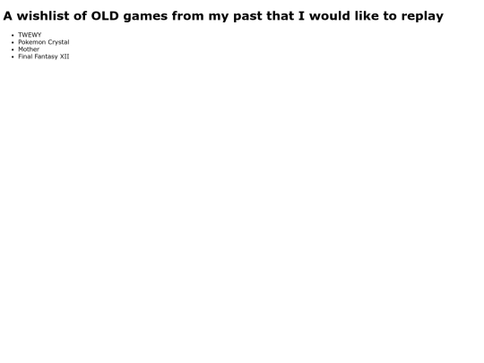 oldgames screenshot