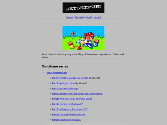 archive screenshot