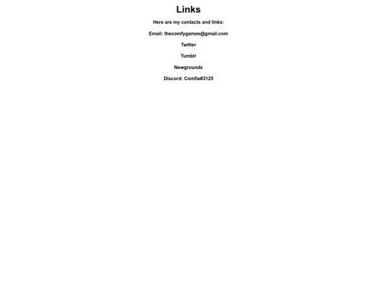 links screenshot