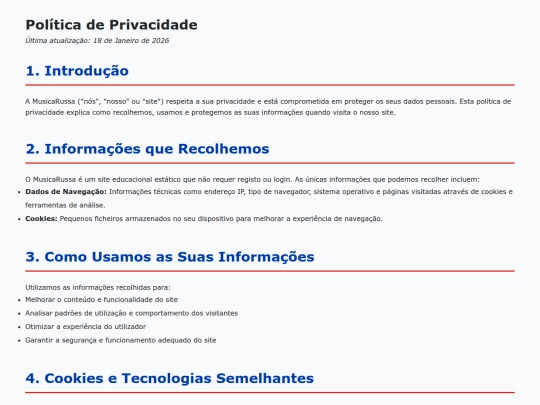 privacidade screenshot