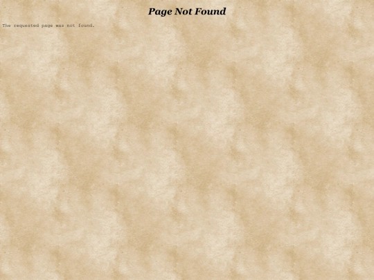 not_found screenshot