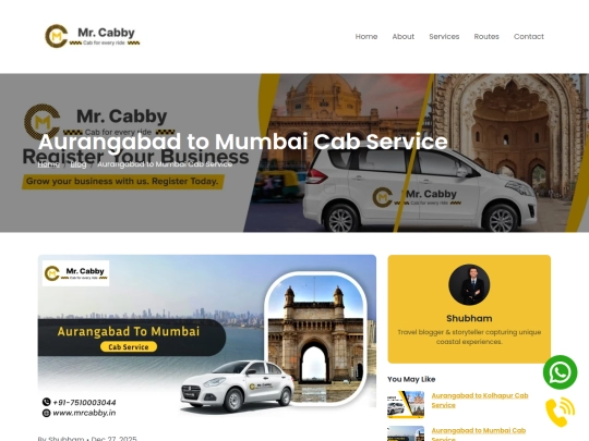 aurangabad-to-mumbai-cab-service screenshot