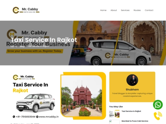 taxi-service-in-rajkot screenshot