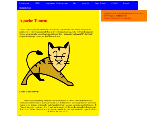 tomcat screenshot