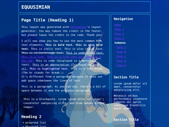 index screenshot