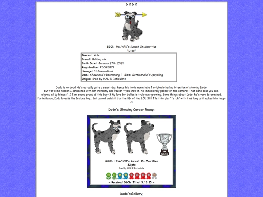 Show Records/dodo screenshot