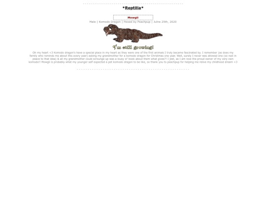 Wildz/reptiles screenshot
