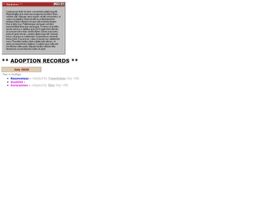 adoptrecords screenshot