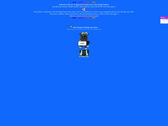 welcomepage screenshot