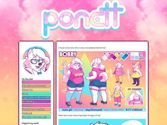 fursona screenshot