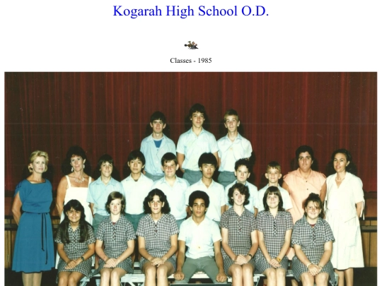 KHSOD-Classes-1985 screenshot