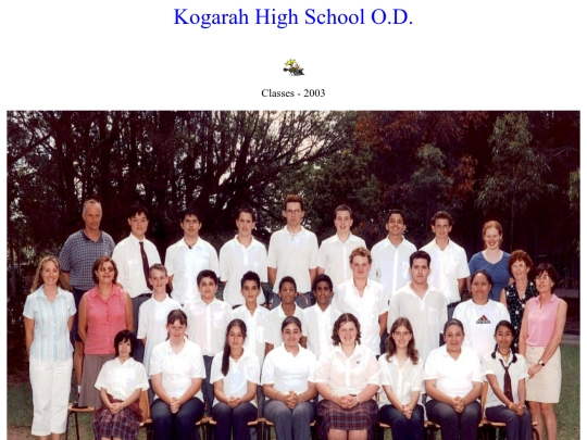 KHSOD-Classes-2003 screenshot