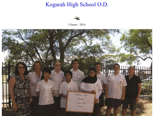 KHSOD-Classes-2014 screenshot