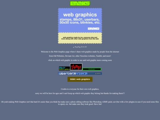 web graphics screenshot