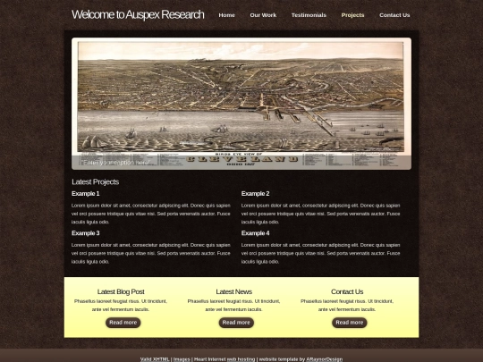 projects screenshot