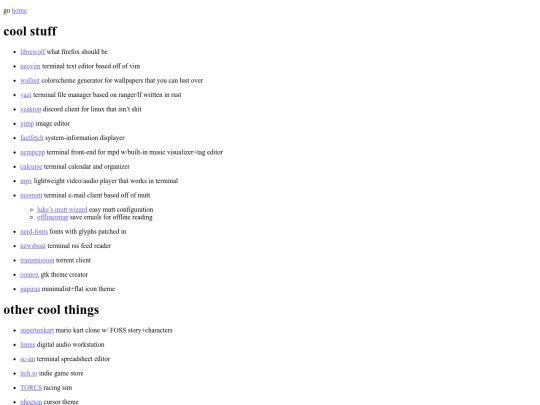 programs screenshot