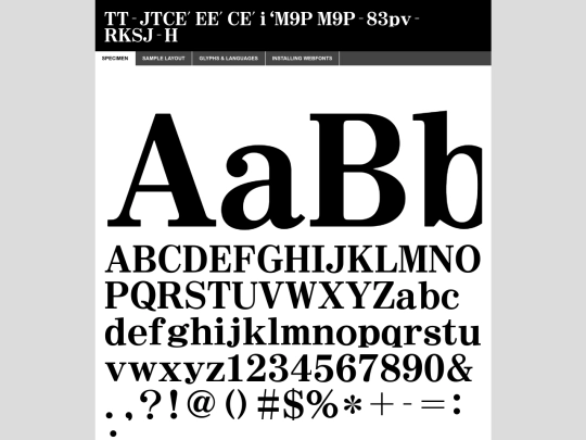 fonts/neon_genesis_font-demo screenshot