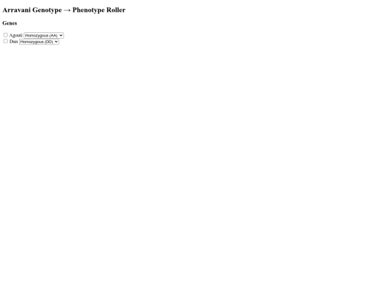 genotopheno screenshot