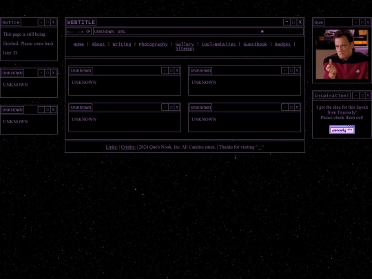 links screenshot