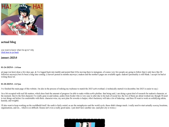 blog screenshot